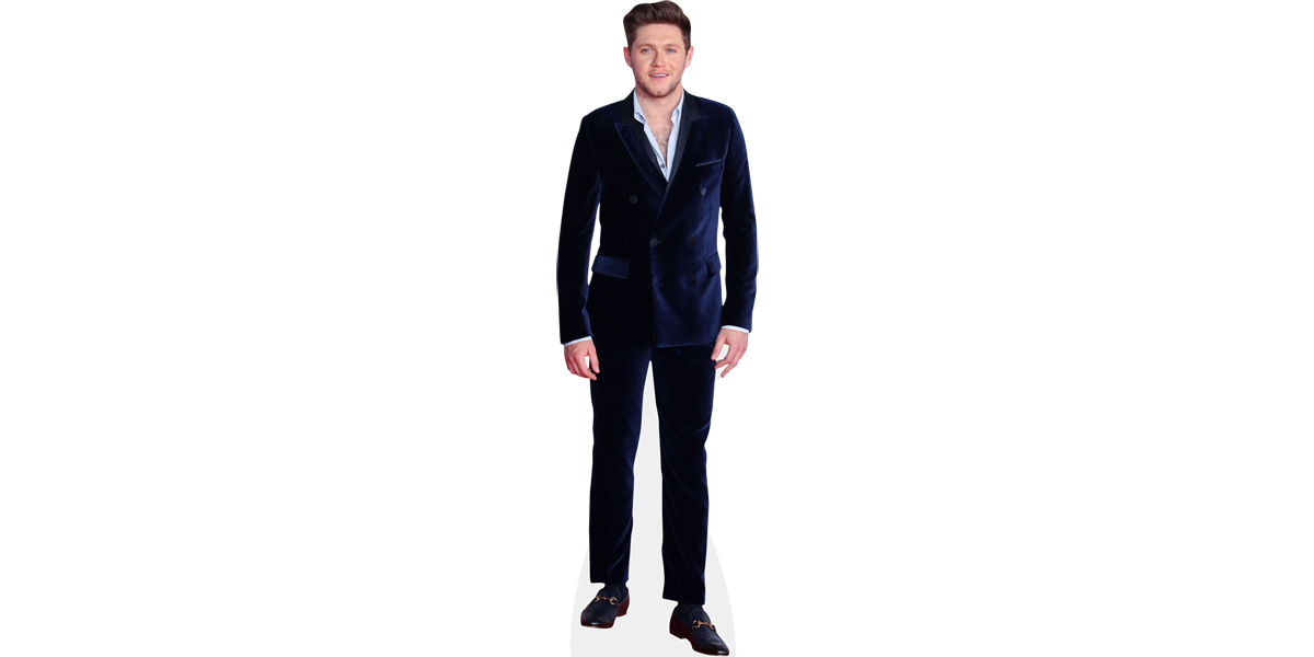 Blue Suit Niall Horan Pappaufsteller lebensgross 