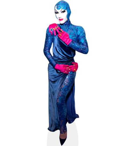 Sasha Velour (Blue Outfit) Pappaufsteller