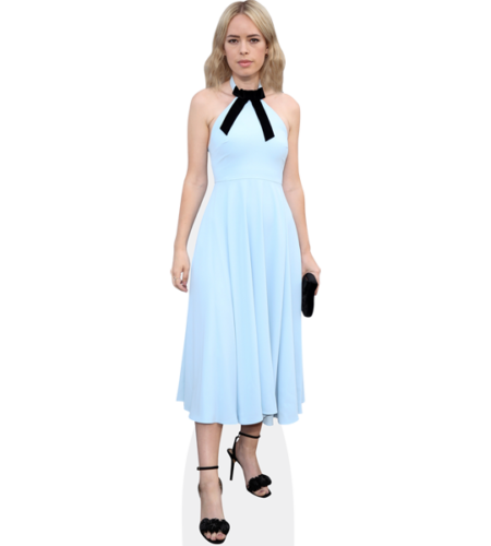 Tanya Burr (Blue Dress)