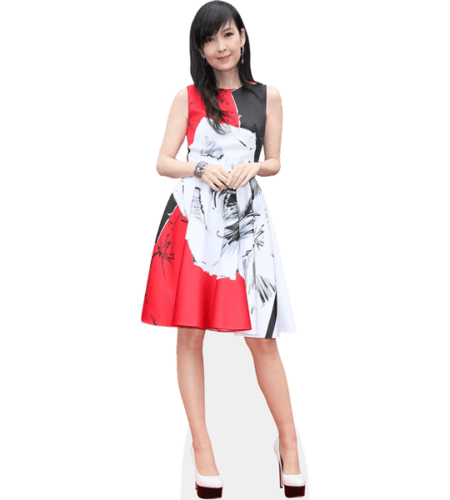 Vivian Chow (Floral Dress) Pappaufsteller