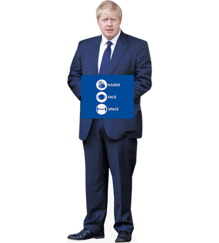 Boris Johnson (Hands Face Space)