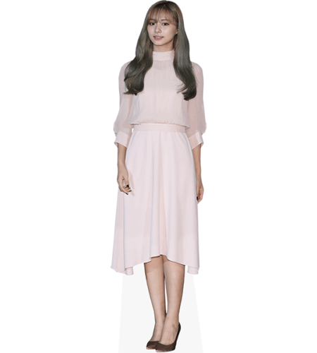Chou Tzu-Yu (Pink Dress) Pappaufsteller