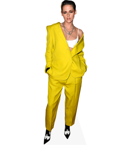Kristen Stewart (Yellow Suit) Pappaufsteller