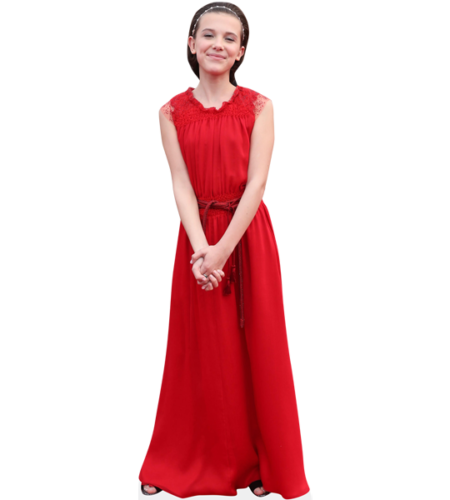 Millie Bobby Brown (Red Dress)