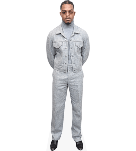 Stephan James (Grey outfit)