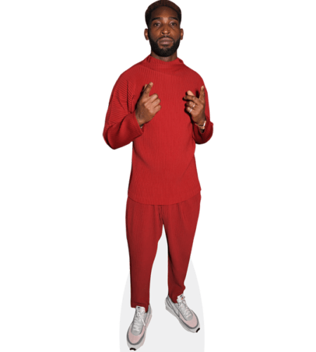 Tinie Tempah (Red Outfit) Pappaufsteller
