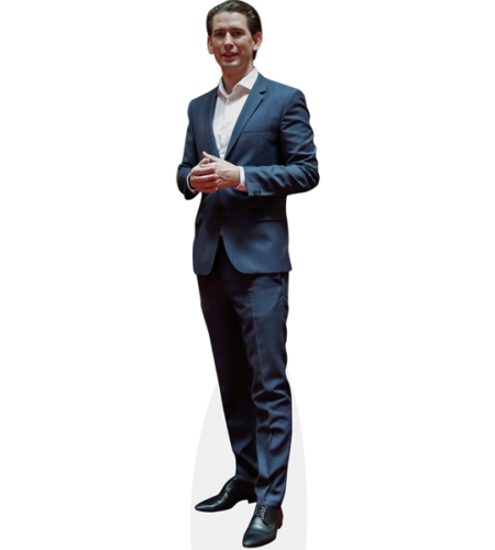 Sebastian Kurz (Suit) Pappaufsteller