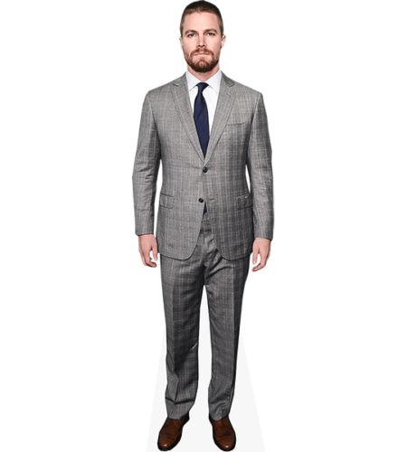 Stephen Amell (Grey Suit)