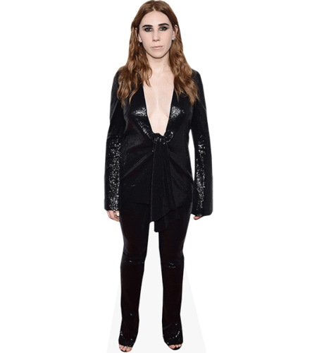 Zosia Russell Mamet (Black Outfit)