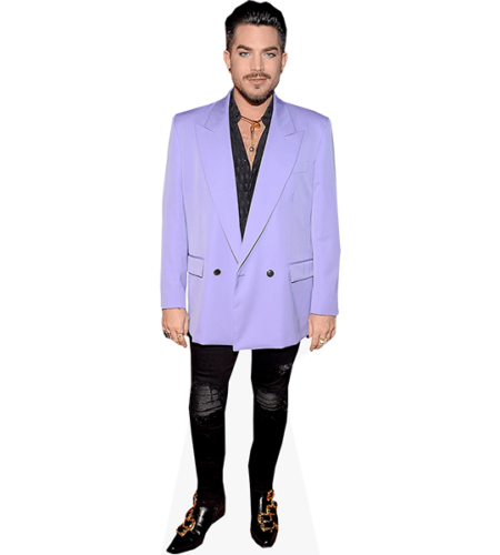 Adam Lambert (Purple Jacket) Pappaufsteller