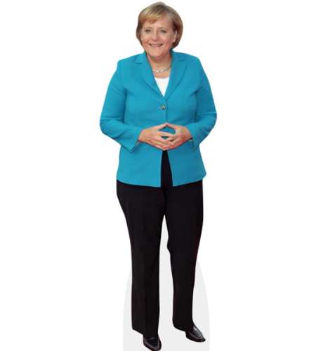 Angela Merkel (Blazer) Pappaufsteller