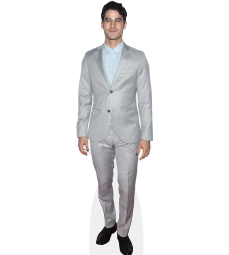 Darren Criss (Silver Suit) Pappaufsteller