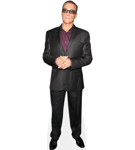 Jean-Claude Van Damme (Suit) Pappaufsteller