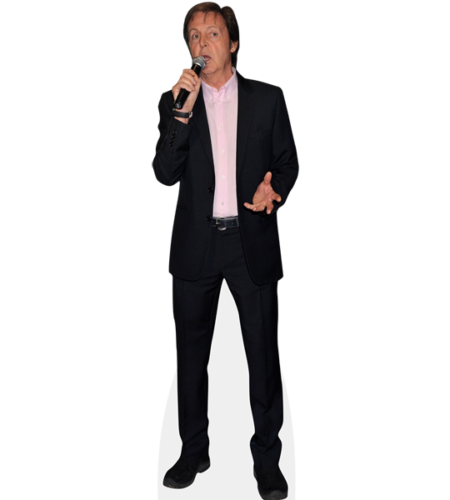 Paul McCartney (Singing) Pappaufsteller