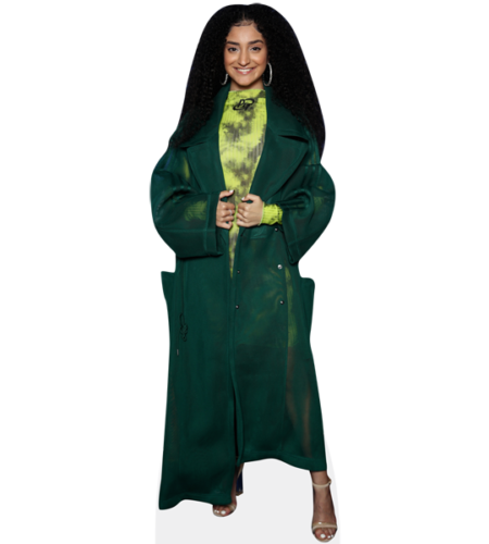 Lara D (Green Dress) Pappaufsteller