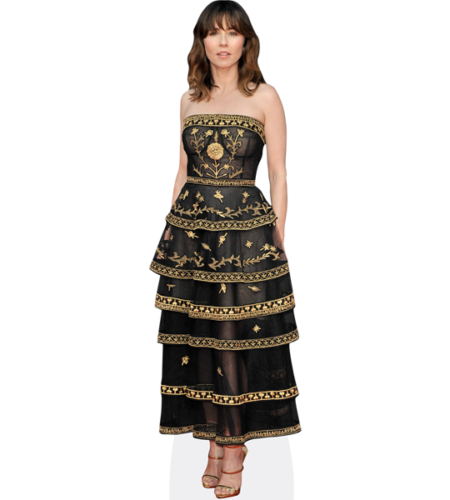 Linda Cardellini (Black and Gold) Pappaufsteller