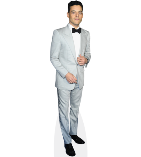 Rami Malek (Grey Suit)