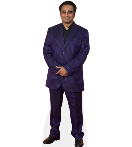 Sanjeev Bhaskar (Purple) Pappaufsteller