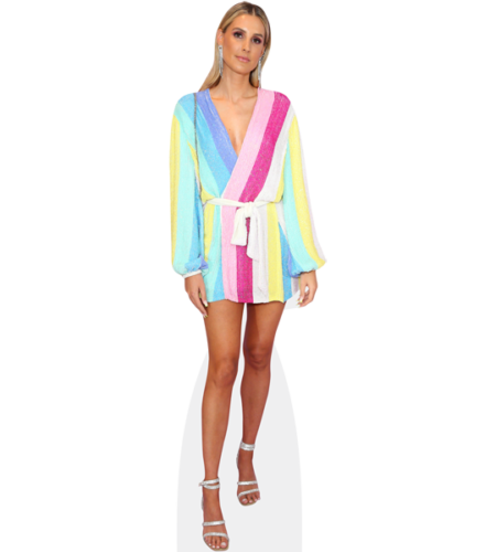 Laura Dundovic (Colourful Dress)