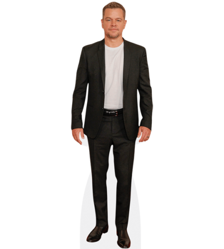 Matt Damon (Black Jacket) Pappaufsteller