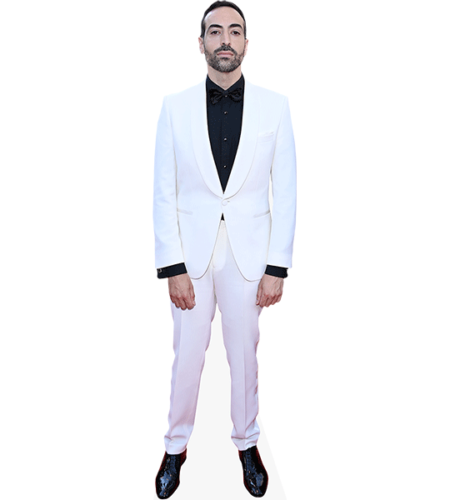 Mohammed Al Turki (White Suit) Pappaufsteller