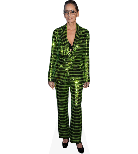 Sharon Stone (Green Suit)