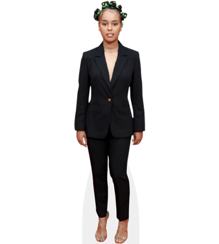 Talia Grant (Black Suit) Pappaufsteller