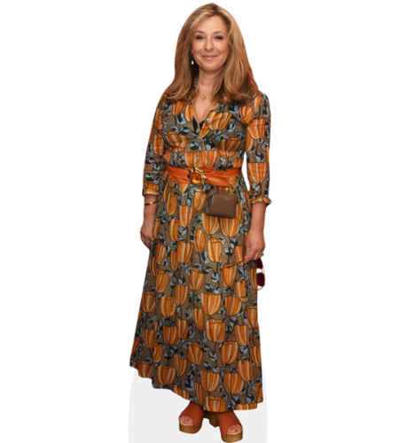 Tracy-Ann Oberman (Orange Dress)