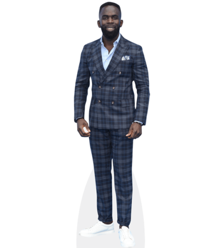 Jimmy Akingbola (Blue Suit) Pappaufsteller