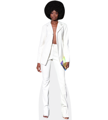 Maria Borges (White Suit)