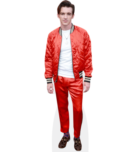 Drake Bell (Red Outfit) Pappaufsteller
