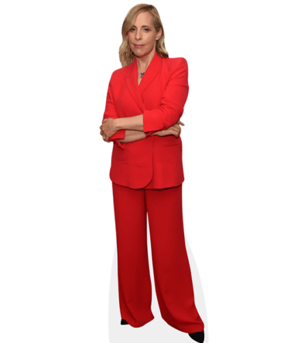 Mel Giedroyc (Red Suit)
