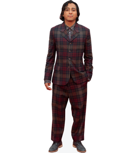 Tony Revolori (Checked Suit) Pappaufsteller
