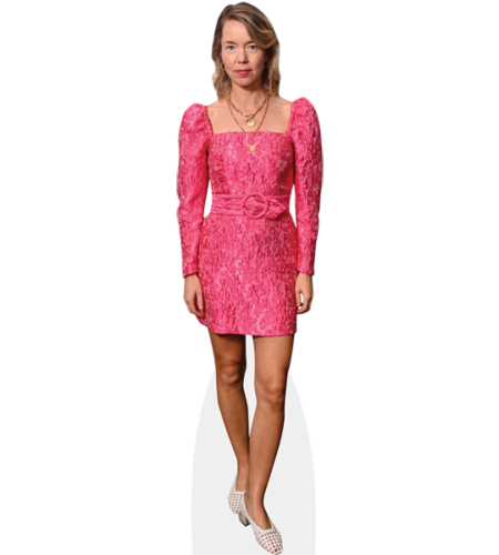Anna Maxwell Martin (Pink Dress) Pappaufsteller
