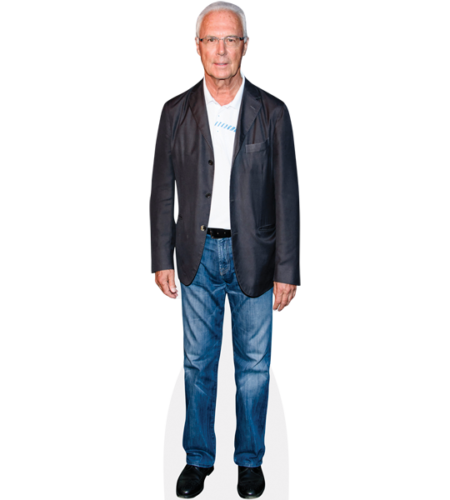 Franz Beckenbauer (Jeans) Pappaufsteller