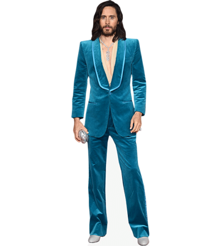 Jared Leto (Blue Suit) Pappaufsteller