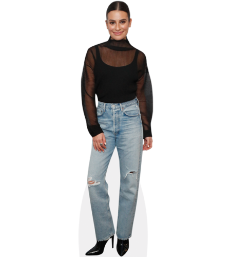 Lea Michele (Jeans) Pappaufsteller