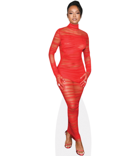 Karrueche Tran (Red Dress)