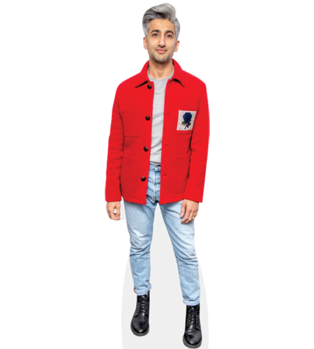 Tan France (Red Jacket) Pappaufsteller