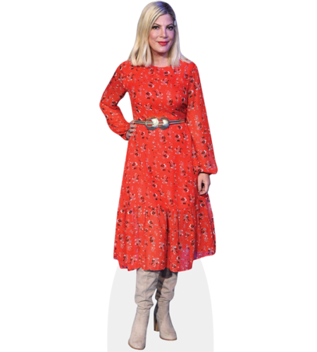 Tori Spelling (Red Dress)