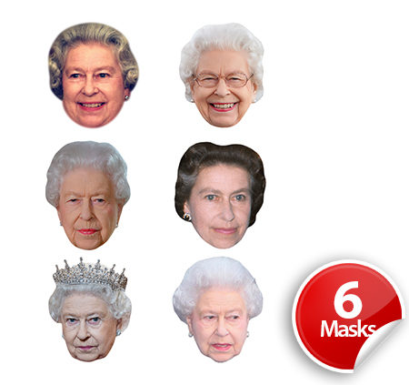 HRH The Queen Mask Pack
