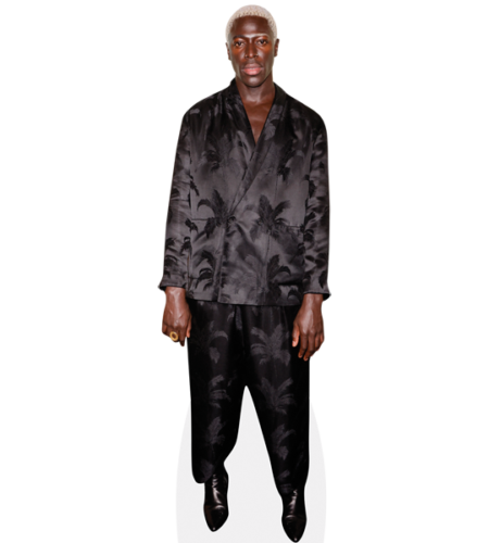 Moses Sumney (Black Outfit) Pappaufsteller