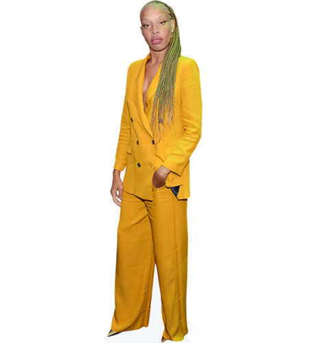 Stacey Mckenzie (Yellow Suit) Pappaufsteller