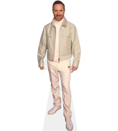 David Guetta (White Outfit) Pappaufsteller