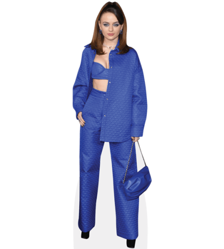Joey King (Blue Outfit) Pappaufsteller