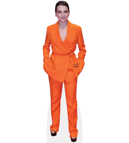Juliette Binoche (Orange Suit)