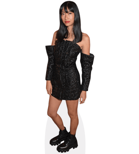 Mimi Xu (Black Outfit) Pappaufsteller