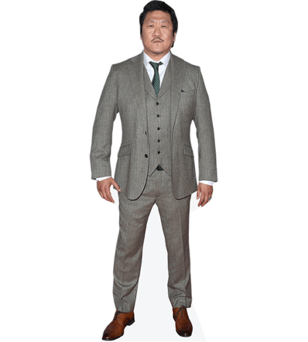 Benedict Wong (Grey Suit) Pappaufsteller