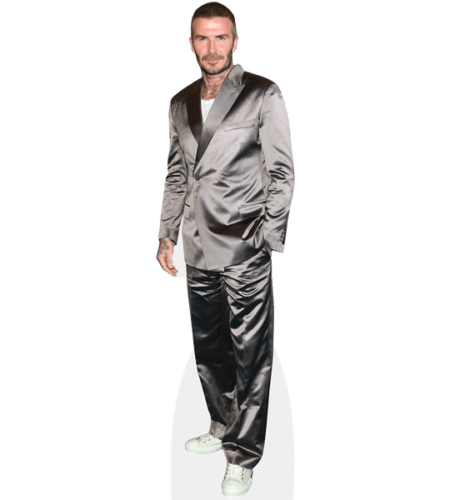 David Beckham (Grey Suit) Pappaufsteller