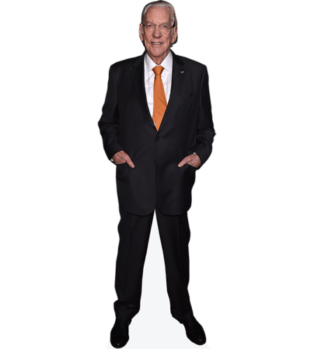 Donald Sutherland (Orange Tie) Pappaufsteller